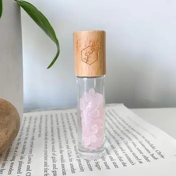 10 ml Jade roll žogo steklenici Eterična Olja in Masaža Steklenice Prazne Povratne Roll Na Parfum / Aromaterapija Kamna
