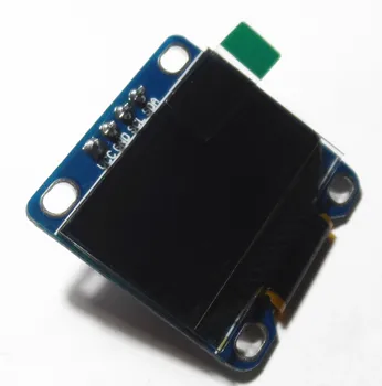 4pin Rumena, modra dvojno barvo 128X64 0.96 palčni OLED LCD LED prikazovalniku 0.96