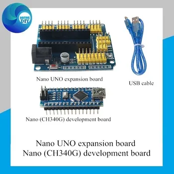 Arduino nano V3.0 CH340G izboljšana različica Atmega328P razvoj za arduino večnamenski širitev odbor Podporo Win8/10/7