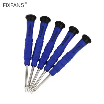 FIXFANS 5Pcs 0,8 mm Pentalobe Izvijač za iPhone Mini 5-Točka Natančnost Magnetni Izvijač Nabor za iPhone 5s 5 6 6s 7 8 X