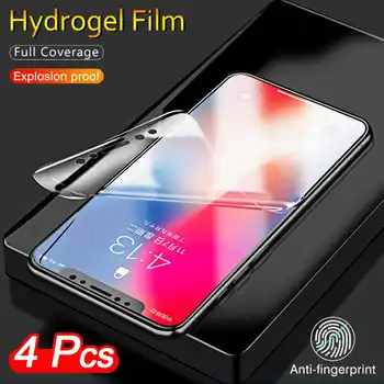 KatyCI 4Pcs Hydrogel Film Za Google Pixel 6 Pro 5a 5 4 XL 4a 3a 3 2 Screen Protector Film