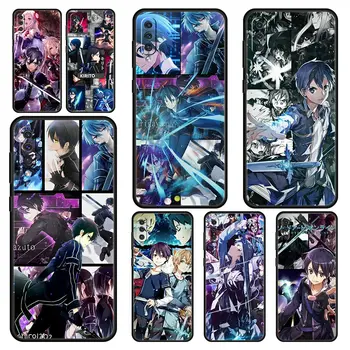 Sword Art Online Anime Za Samsung Galaxy A52s A12 A32 A50 A70 A20E A20S A10 A10S A22 A30 A40 A52 A53 5G A02S Telefon Primeru Zajema