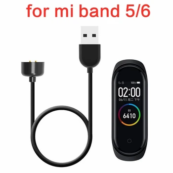 USB Polnilec Za Xiaomi Mi Pasu 5 6 Polni Kabel Za Moj Band 5 Polnilnik USB, Kabel Podatkov, Magnetni Adapter
