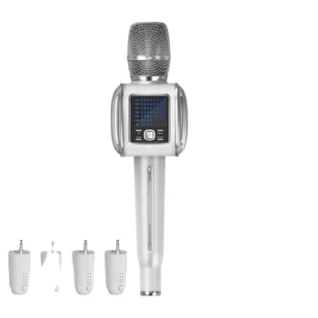 2021 Strokovno Tosing G6+ Deluxe Brezžični BT karaoke mikrofon za Petje Pralni UHF