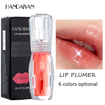 3D Jelly Lip Gloss Vlažilne Dolgotrajno Šminka Seksi Glasnosti Velike Ustnice Nepremočljiva Lepoto Ličila Orodja Za Dekle, Ženska Darila