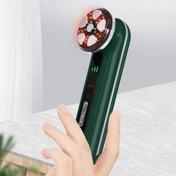 4 in1 Massager Pralni Za Obraz za Nego Kože LED Lepota Dom Naprave za Čiščenje Obraza Radio Kože Frekvenca Dviganje Gubam Odstranitev