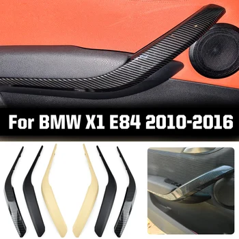 Avto Notranja vrata Plošča ročaj Kritje Za BMW X1 (E84 2010-2016 Auto Levo Desno Notranja Vrata Armrest Potegnite Trim Kritje Bež Črna