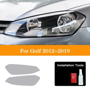 Avto Prednji Smerniki Pokrov Prozoren TPU Zaščitno folijo za Golf 7 MK7 2012-2019 Dodatki