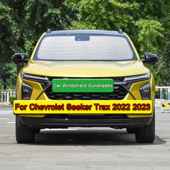 Avto Sončniki UV Zaščito Zavese Sonce Odtenek Vizir Prednje Vetrobransko steklo, Pokrov Zaščito Zasebnosti Za Chevrolet Iskalec Trax 2022 2023