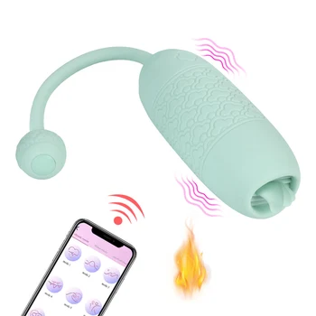 Dildo, Vibrator za Ženske APP Nadzor Obrabe Vibracijska Vagina Žogo Hlačke Igrača Brezžična tehnologija Bluetooth za Odrasle 18 Seks Igrače