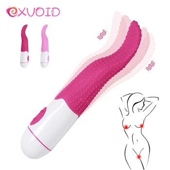 EXVOID Ustni Lizanje Vibrator za Klitoris Stimulator Ženski Masturbator Jezika Vibrator Sex Igrače za Ženske Vagine, G-spot Massager