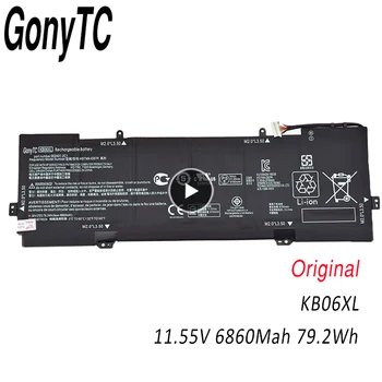GONYTC Novo KB06XL HSTNN-DB7R TZN-Q179 Laptop Baterija za HP Spectre X360 15-BL002XX,X360 15T-BL100,902401-2C1,902499-855,BL075