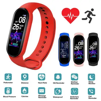 JOYCE 20220423B # Smart Pasu, Bluetooth, Fitnes Zapestnica Moški Ženske Tracker Športni Pas Pedometer Srčni utrip, Krvni