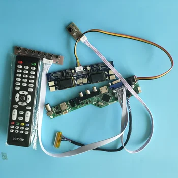 Komplet za LM201WE3-(TL)(A1)(TL)(B1)4 svetilke 1680X1050 Remote Signal 30pin LCD Krmilnik Odbor Modul VGA AV TV USB Nov Gonilnik
