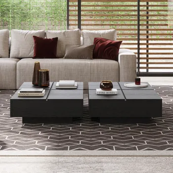 Minimalism Masivnega lesa mizico Preprost moderna dnevna soba velikost luksuzni apartma v gospodinjstvu kvadrat