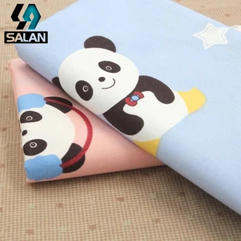 Novi nacionalni zaklad panda bombaž tiskanje keper v krpo pižamo obleko blazino rjuhe DIY bombažno krpo