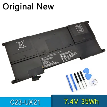 NOVI Originalni C23-UX21 Laptop Baterija Za ASUS Zenbook UX21 UX21A UX21E Ultrabook UX21 UX21A UX21E Serije 7.4 V 35Wh