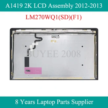 Original 2K A1419 LCD Zbor 2012 2013 LM270WQ1(SD)(F1) Za IMAC 27