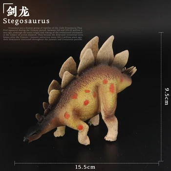 Prazgodovinske Jurassic Dinozavri Svetu Stegosaurus Velika Velikost Živali Model figuric PVC Visoke Kakovosti Igrača Za Otroke Darilo