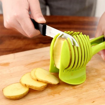 Ročni Kuhinjska Posoda In Paradižnika Slicer Kruh Posnetek Sadja In Zelenjave Cut Krompir Apple Ustvarjalne Pripomoček, Kuhinjski Pribor