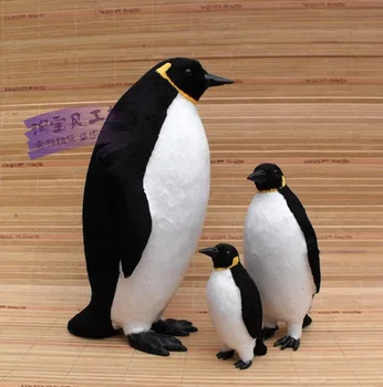 simulacija pingvin krzno model igrača poučevanja model okras doma dekoracijo darilo h1457