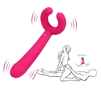 Stimulator Klitorisa Dildo, Vibrator Za Ženske 3 Motorji Sex Igrače Za Pare Vaginalne Vibratorji Analni Igrača Za Odrasle 18