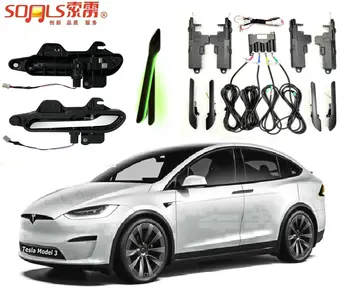 Tovarniško Avto Avto Rezervni Deli Black/Chrome/Ogljikovih Vlaken Električna Vrata Ročaj za Tesla Model 3 in Y