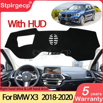 za BMW X3 G01 2018 2019 2020 Anti-Slip Anti-UV Mat nadzorna plošča Pokrov Pad Sonce Odtenek Dashmat Zaščito Preprogo Dodatki Avto Blazine