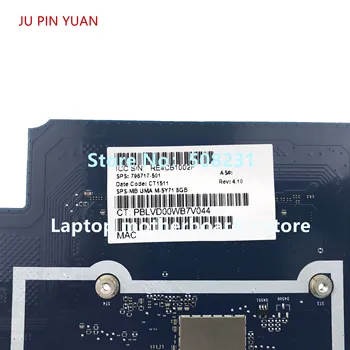Za HP ENVY X2 SNEMLJIV 13T-J Prenosni PC 796717-501 Prenosni računalnik z Matično ploščo z M-5Y71 8GB 100% Popolnoma Testirane