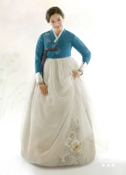 Ženske Hanbok Koreja Original Uvoženih Hanbok Ročno vezene Hanbok Novo Hanbok Koreja Primeru Udeležbe in Uspešnosti Oblačila