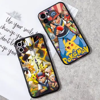 Žep Pošast Pokemon Primeru Telefon Za iphone 14 Plus 13 12 Mini 11 Pro XS Max X XR Pokrov